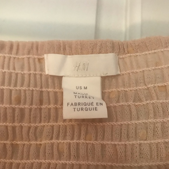 H&M Puff Sleeve Mesh top Y2K - Picture 4 of 4